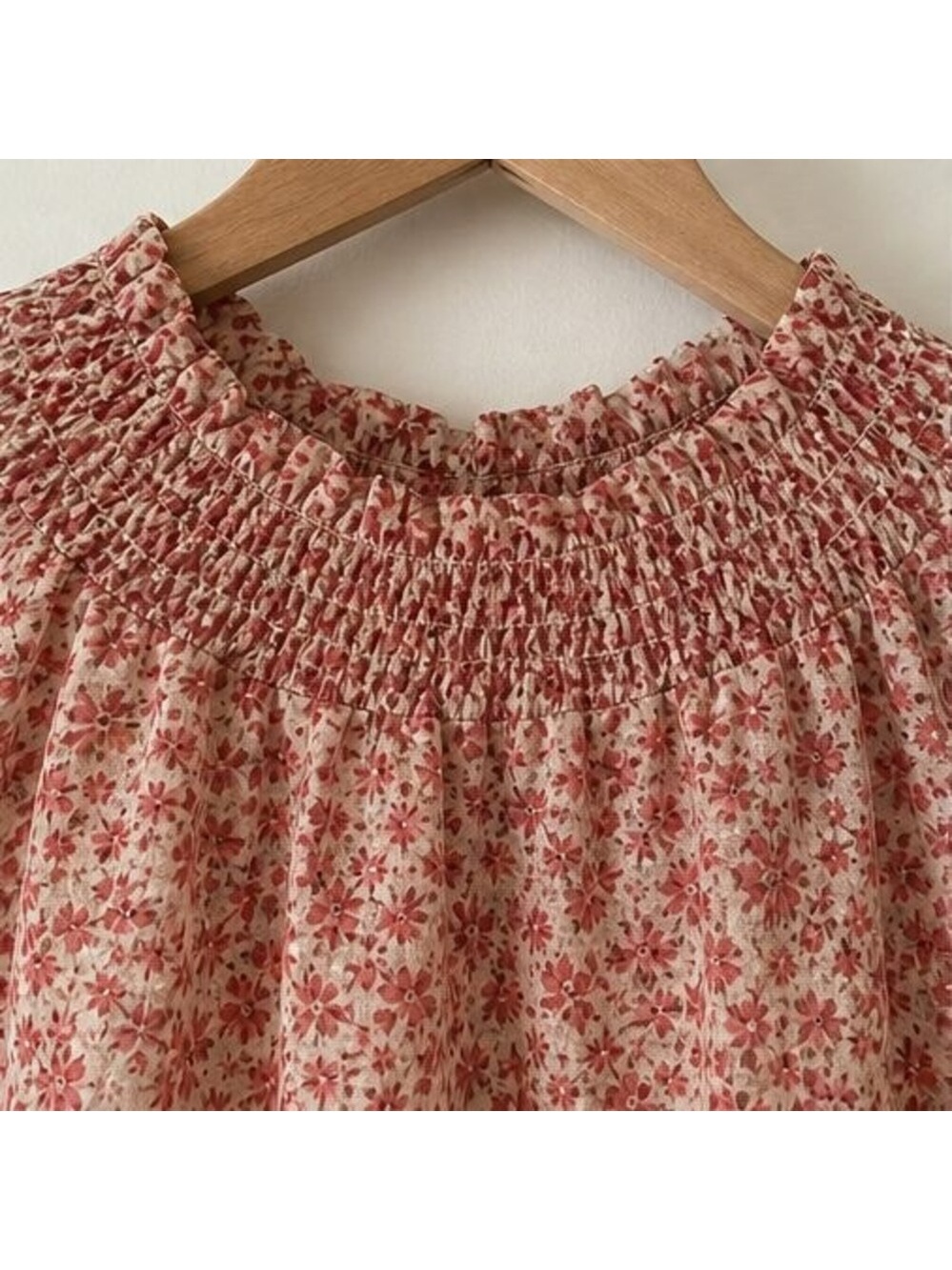 Lilac Ruffle Blouse - Picture 4 of 6